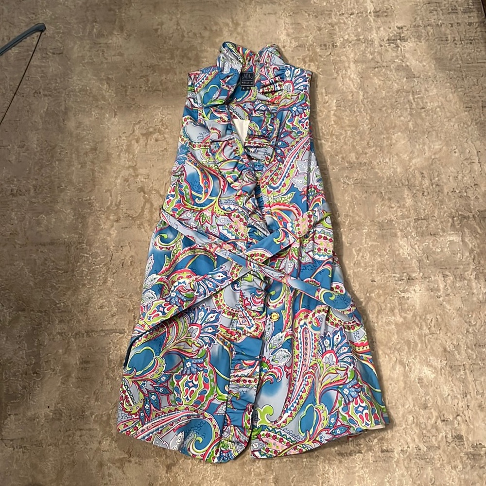 Melly M paisley print dress